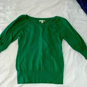 Banana Republic women’s M Medium Kelly/Emerald Green Sweater